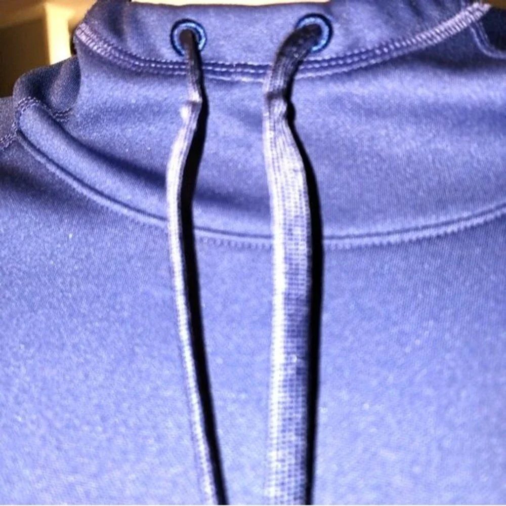 Nike Dri-Fit Purple-Blue Fleece Long Sleeve‎ Hoodie Size M